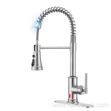 Stainless Steel Reliably Sealing Motion Sensor Kitchen Faucet